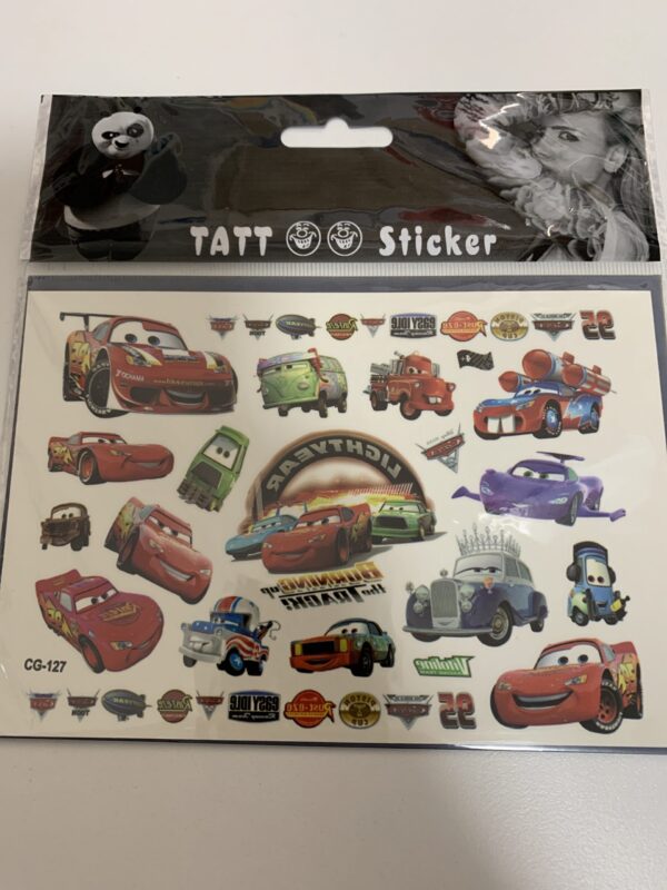 Tattú cars nr 2